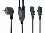 CABLE POWER SPLITTER VDE 2M/PC-186-ML6 GEMBIRD
