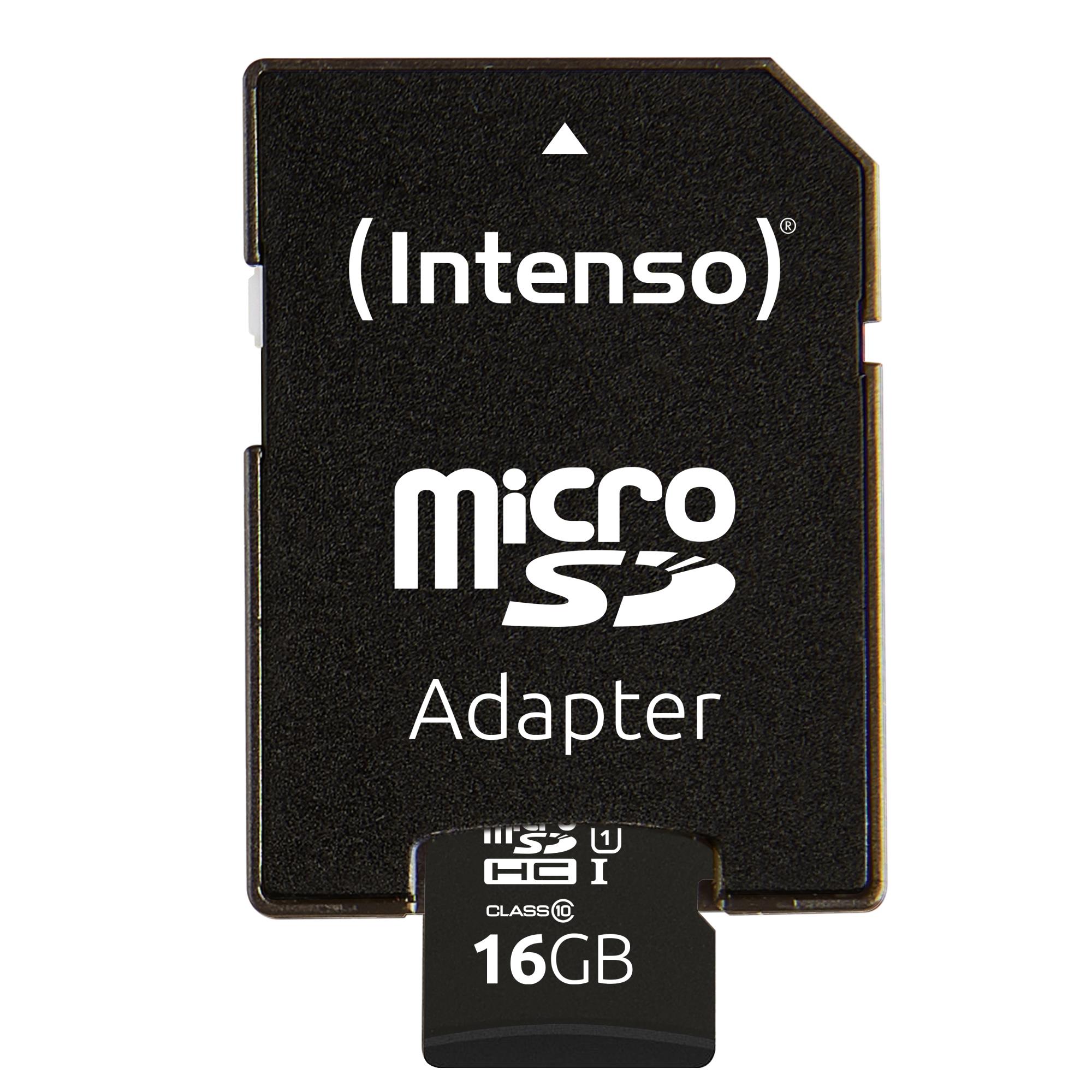 dc27ff71-fe1d-49b5-86fb-8ef2755255f6 MEMORY MICRO SDHC 16GB UHS-I/W/ADAPTER 3423470 INTENSO