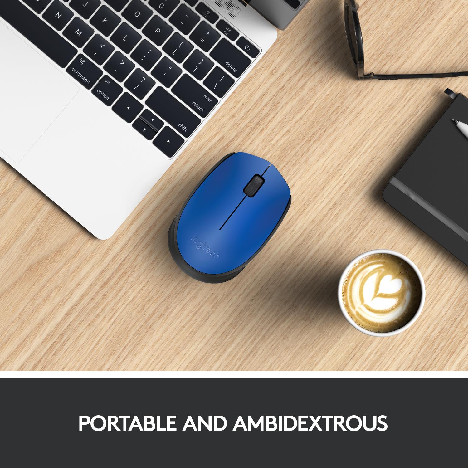 dd4dac2b-8a28-47de-b4a9-fab9f458f9c7 MOUSE USB OPTICAL WRL M171/BLUE 910-004640 LOGITECH