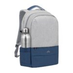NB BACKPACK ANTI-THEFT 17.3"/7567 GREY/DARK BLUE RIVACASE