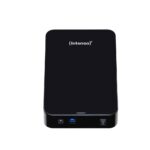 Išorinis HDD INTENSO 6031514, matomas iš šono, rodo USB 3.0 prievadą
