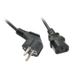 Schuko į IEC C13 maitinimo kabelis, 3 m ilgio