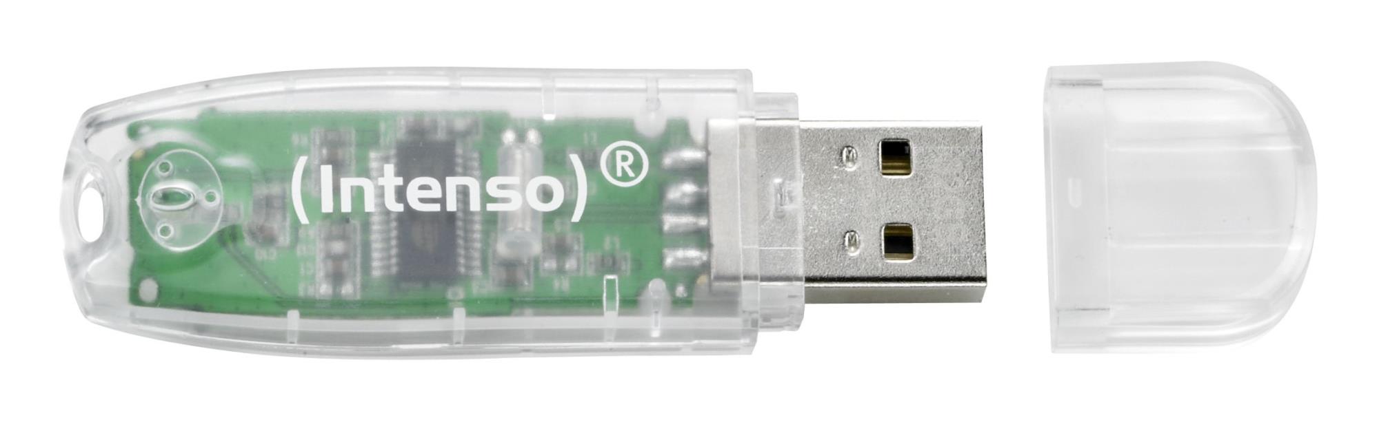 df1ecb5c-e379-4ceb-8e68-20e631e7ba11 MEMORY DRIVE FLASH USB2 32GB/TRANSPARENT 3502480 INTENSO