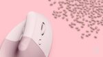 MOUSE USB OPTICAL WRL VERTICAL/PINK 910-006478 LOGITECH