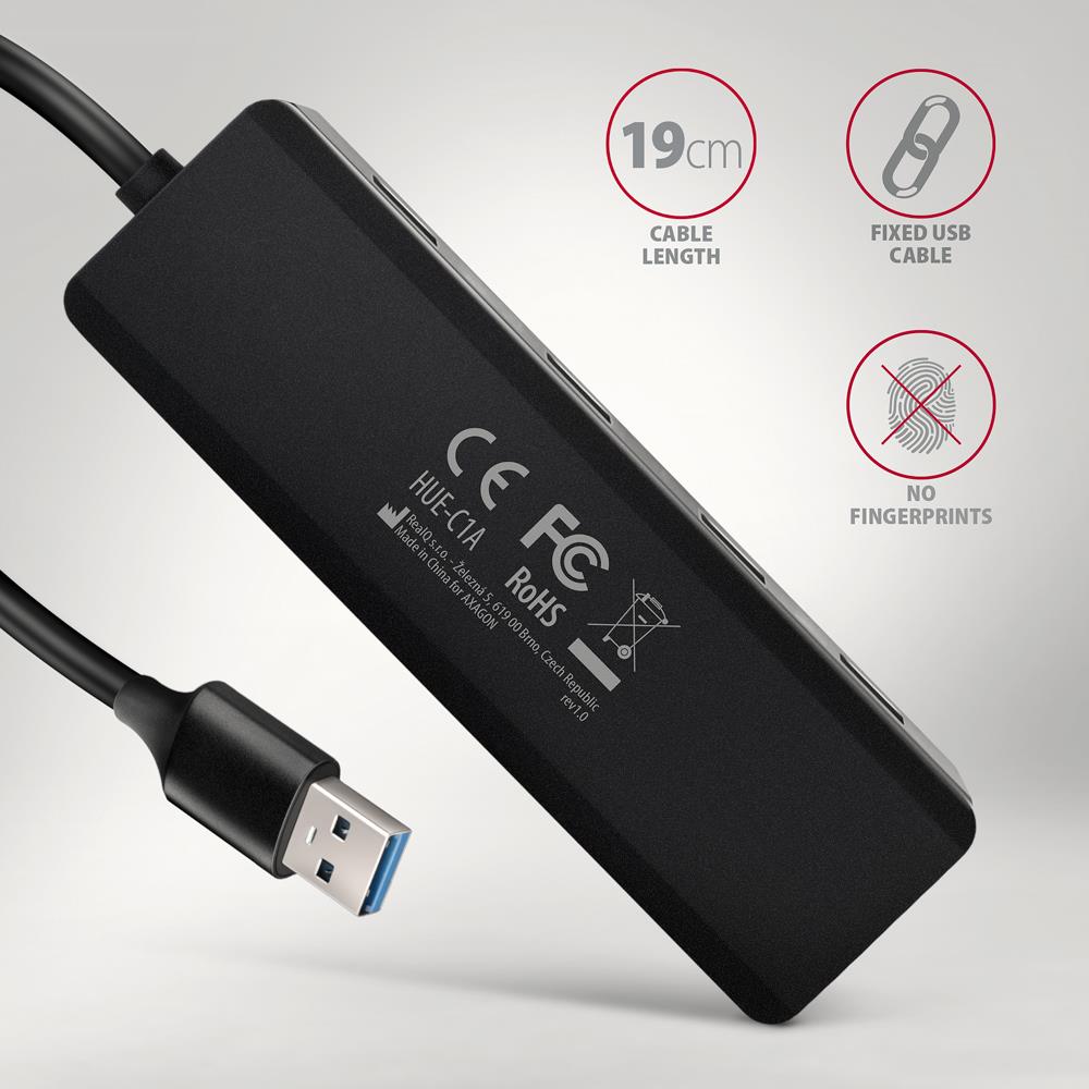 df8680d6-cfeb-4a49-a963-c75971f4fd4e I/O HUB USB TRAVEL/0.19M HUE-C1A AXAGON