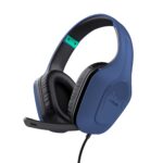Ausinės TRUST GXT415B ZIROX, mėlyna, lengvas dizainas