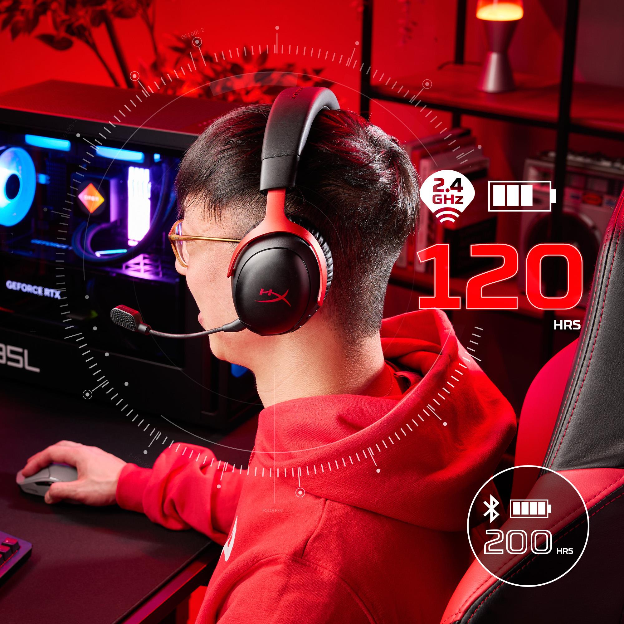 e095876d-3126-4219-9456-ffc6a9a0dc9b HEADSET HYPERX CLOUD III S WRL/WL BK GAM A59YZAA HYPERX