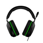 Ausinės HyperX CloudX Stinger 2 juodos spalvos, mikrofono artimas vaizdas