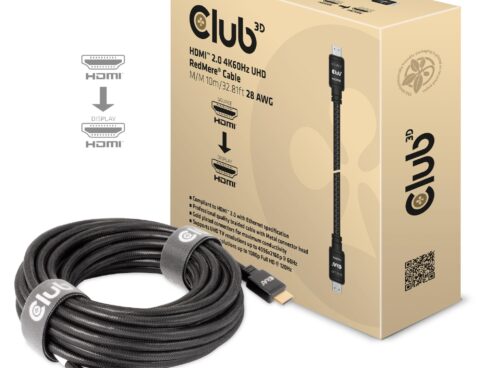 CABLE HDMI TO HDMI 10M/M/M CAC-2313 CLUB3D