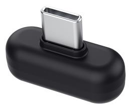 e14de215-f5e0-4168-a787-8d120354455c Ausinės GXT409 Oxxie, šoninis vaizdas su USB-C imtuvu