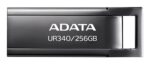 USB atmintinė ADATA UR340 256GB, juoda, USB 3.2