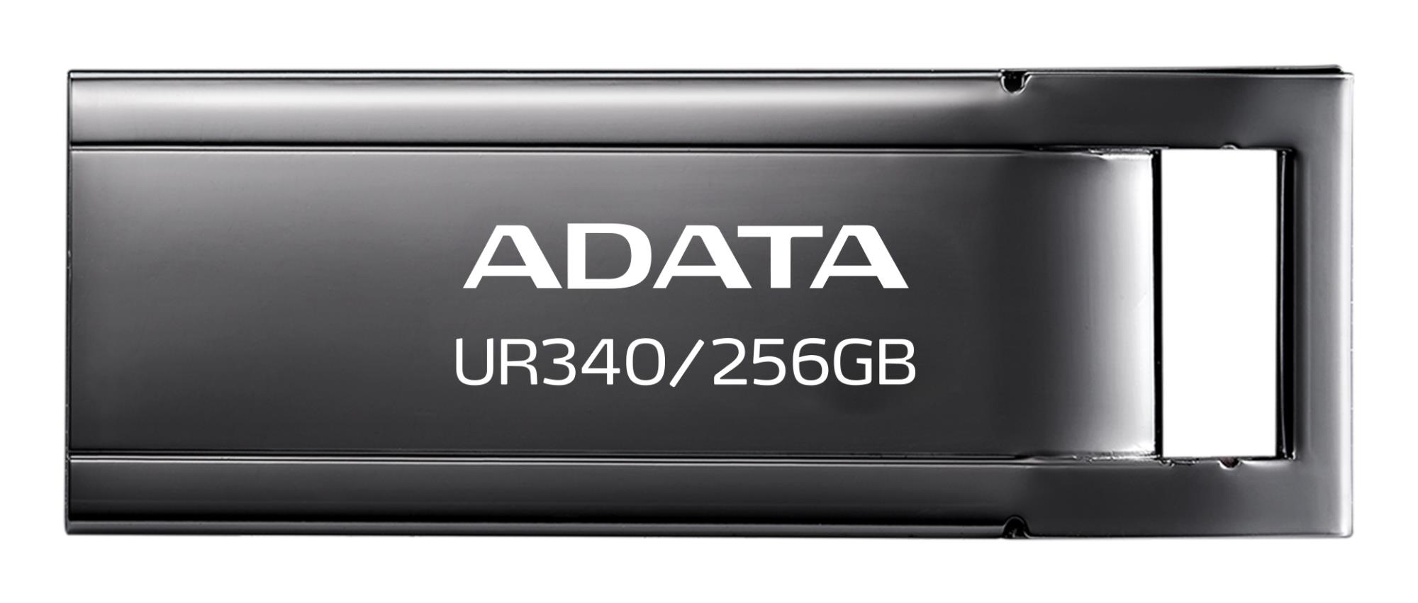 e15e3f75-a286-4994-b242-f4f6951c419f USB atmintinė ADATA UR340 256GB, juoda, USB 3.2
