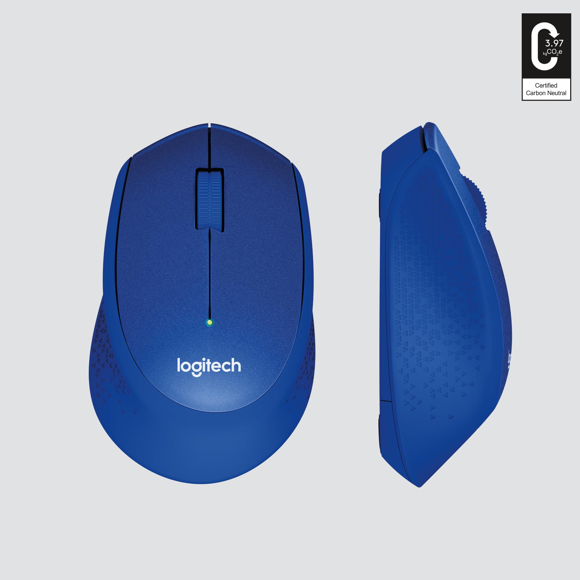 e3229206-5106-4119-b202-7ba7b900849d MOUSE USB OPTICAL WRL M330/SILENT BL 910-004910 LOGITECH
