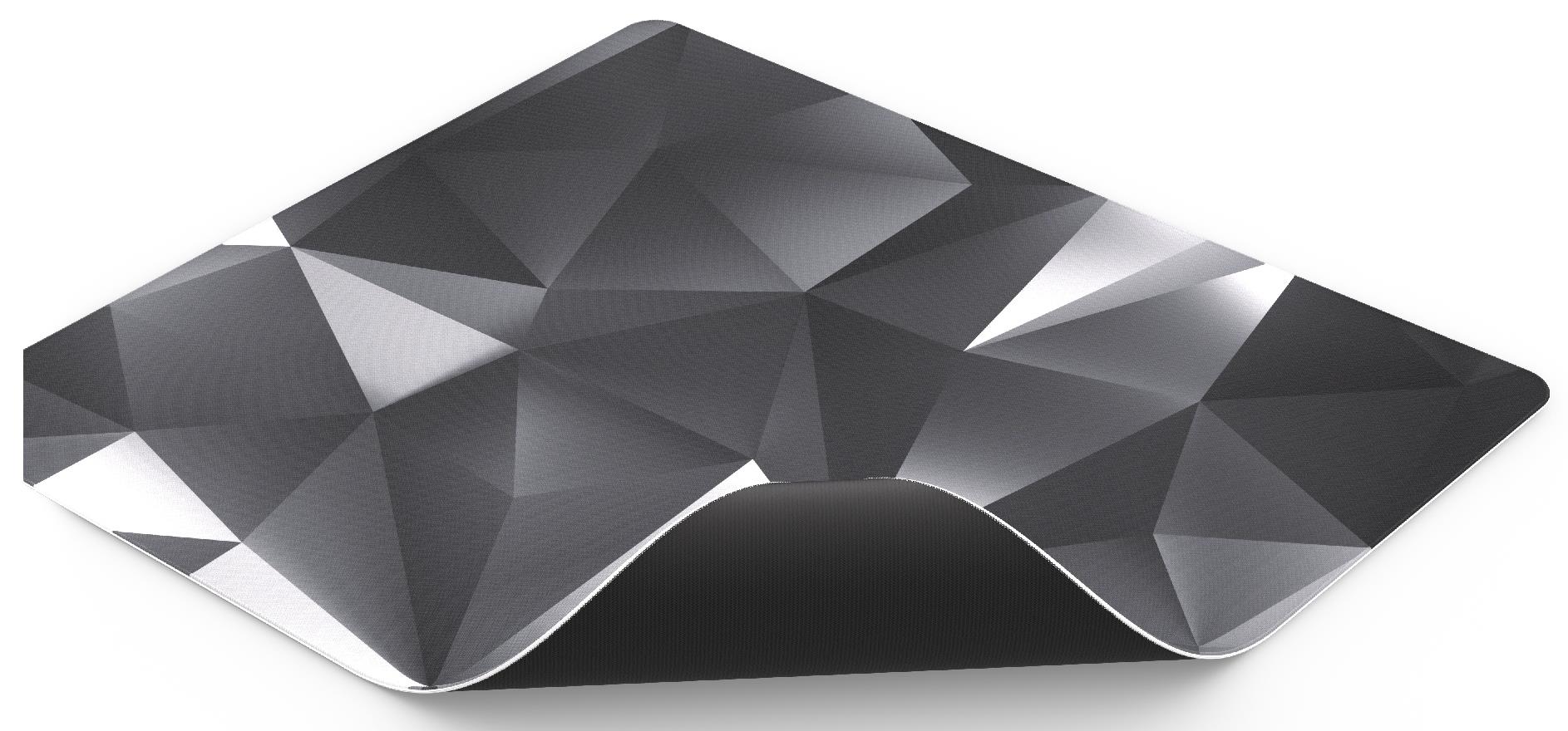 e39b3e02-95b2-4286-8e33-ab7ff78ca9ab MOUSE PAD CRYSTAL BLACK L/EY6B007 ENDORFY