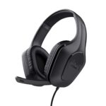 Ausinės GXT415 Zirox juodos, lengvas dizainas 244 g