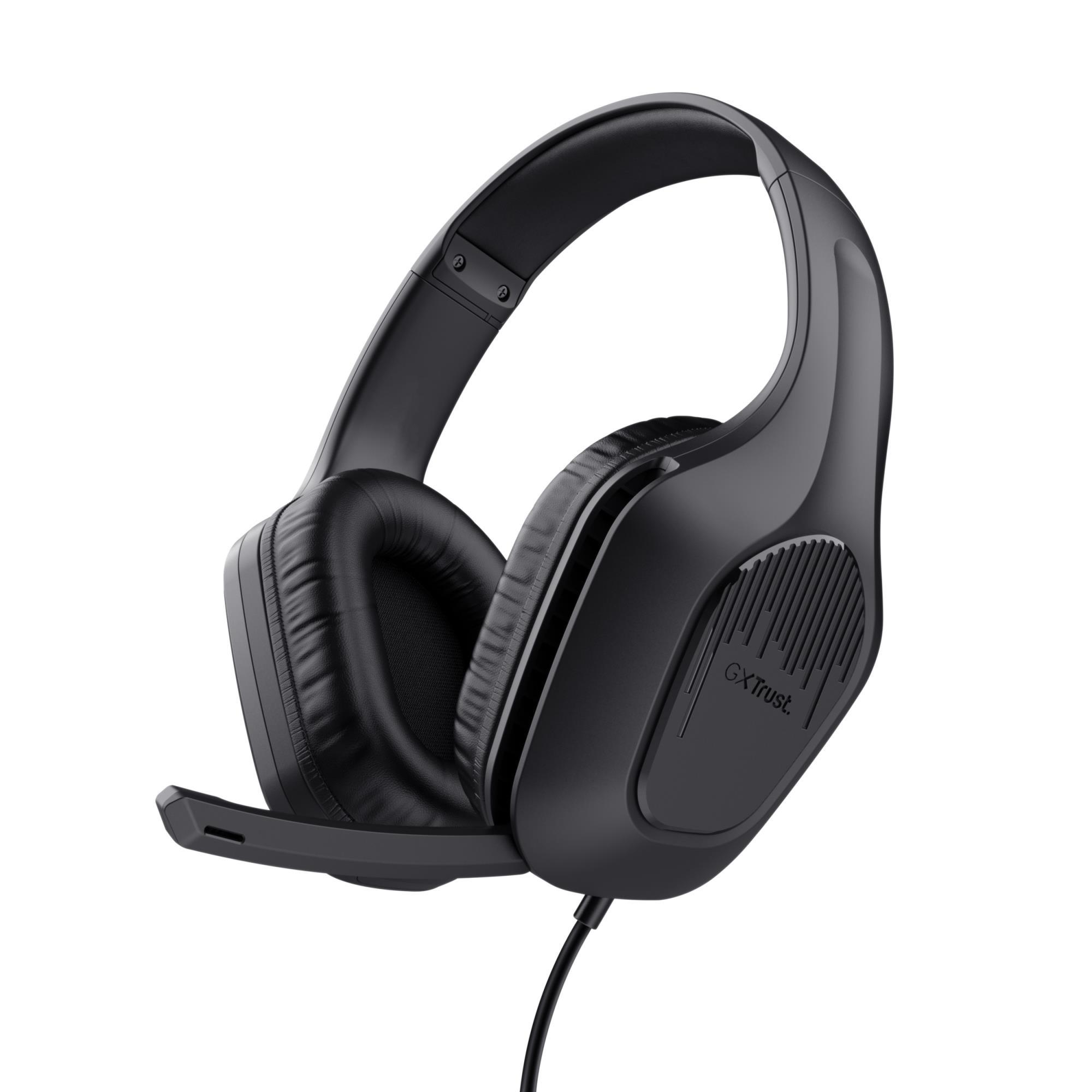 e3ff4b3d-9f68-4b4c-a833-7881ef67b9fe Ausinės GXT415 Zirox juodos, lengvas dizainas 244 g