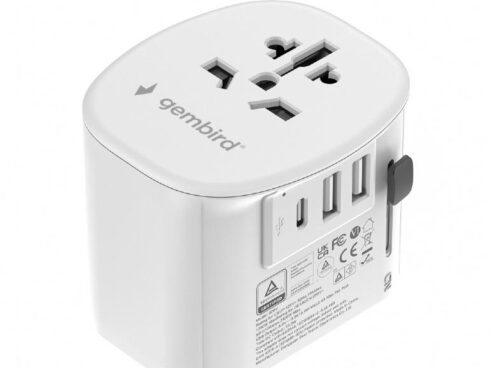 POWER ADAPTER GROUNDED 15W/WHT TPA-EU2A1C15-01-W GEMBIRD