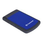 Išorinis HDD TRANSCEND StoreJet 1TB, šoninis vaizdas su USB 3.0 jungtimi