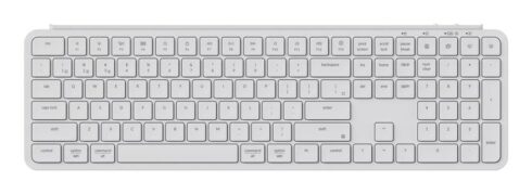 Klaviatūra Keychron B6 Pro su ilga 1,200 valandų baterija, ivory balta