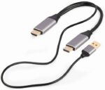 HDMI į DisplayPort aktyvus adapteris, 4K 60 Hz, 2 m