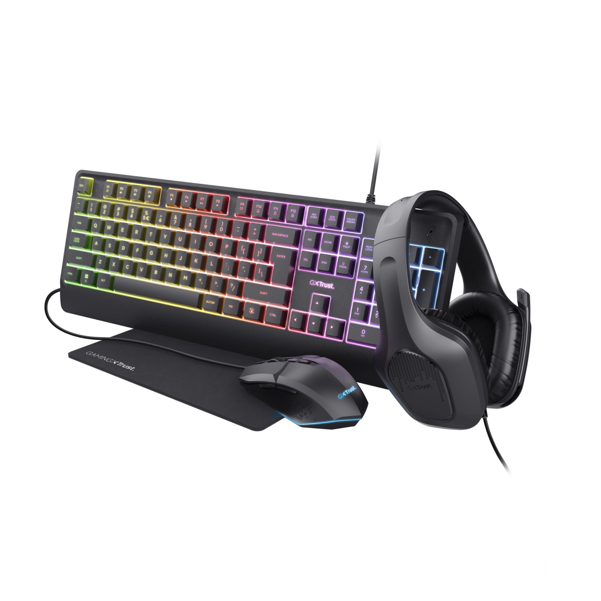 e8742e97-42e0-442e-a7e7-b6e02be93664 Klaviatūra ir pelė GXT792 Quadrox su apšvietimu