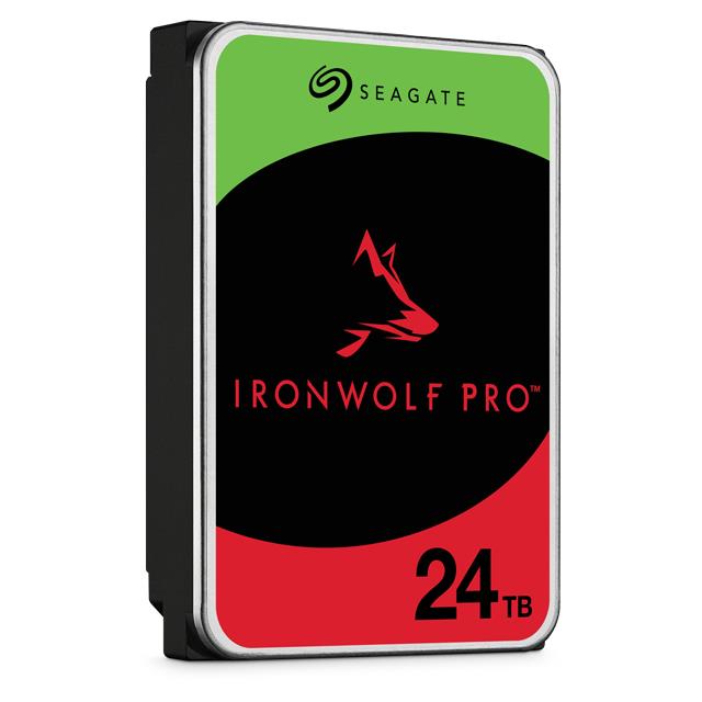 e8751735-f7a4-49ef-944e-ebced3e38e99 HDD SEAGATE IronWolf Pro 24TB SATA 512 MB 7200 rpm Discs/Heads 10/20 3,5" ST24000NT002