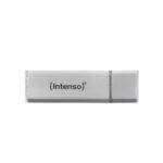 USB atmintinė Intenso 4GB, sidabrinė aliuminio korpuso