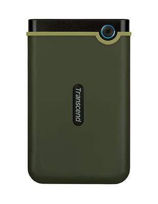 Išorinis HDD TRANSCEND StoreJet 2TB USB 3.0, žalias