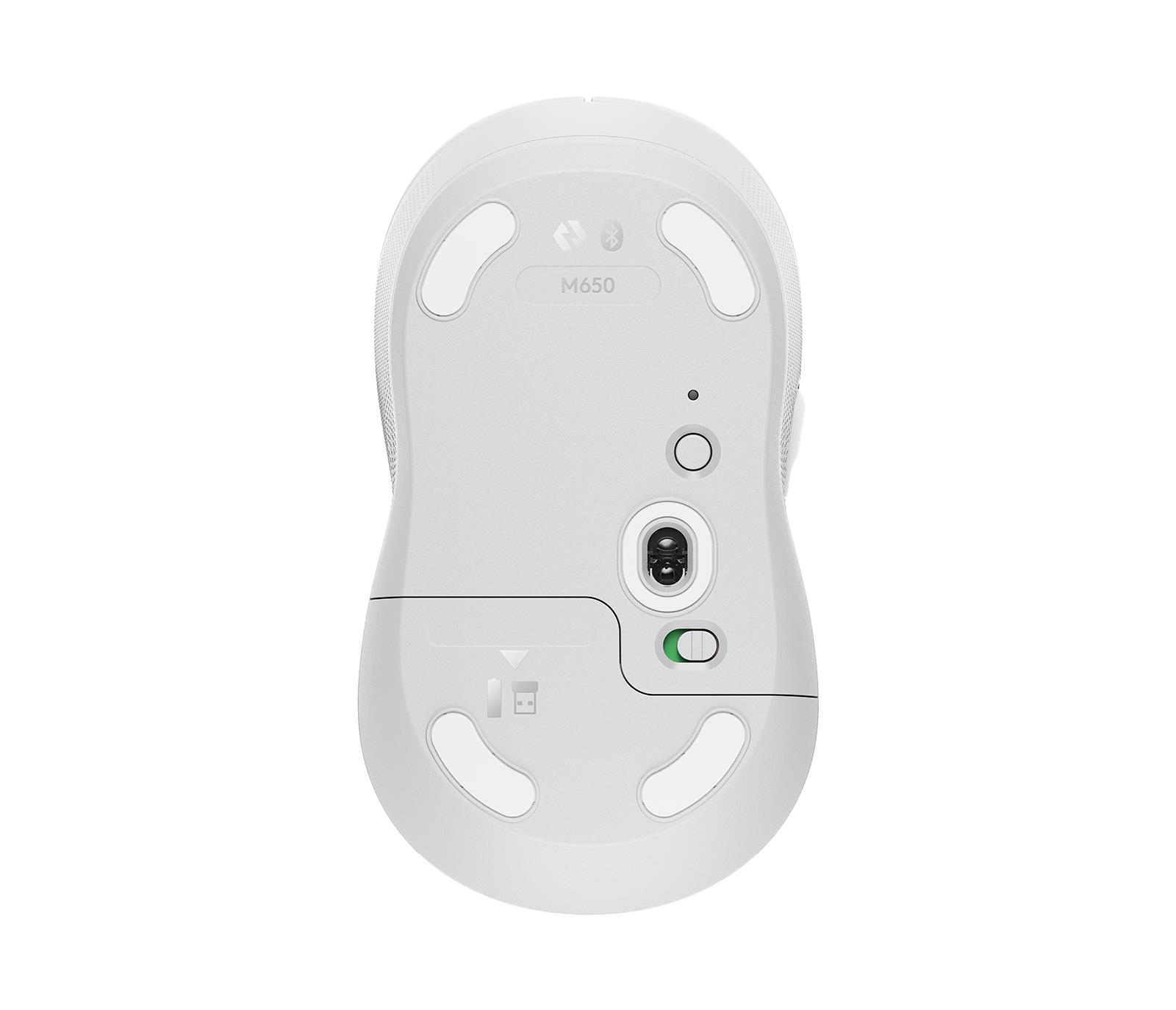eb01a07d-a46a-4957-885e-d08395b322ab MOUSE USB OPTICAL WRL M650/WHITE 910-006255 LOGITECH