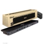 Club3D CSV-1565 USB-C dokas su 100W energijos tiekimu ir trimis vaizdo išvestimis