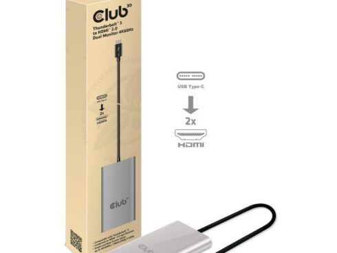 I/O ADAPTER THUNDERBOLT / HDMI/DUAL CSV-1574 CLUB3D