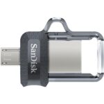 USB atmintinė SanDisk su 128GB talpa ir slidžiu korpusu