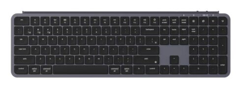 Keychron B6 Pro klaviatūra su 1,200 valandų baterija, pilka