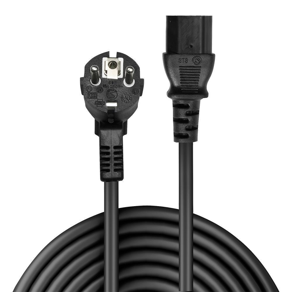 ec8cbb21-6407-4333-a285-68acf052aeb4 CABLE POWER SCHUKO TO IEC C13/5M 30337 LINDY
