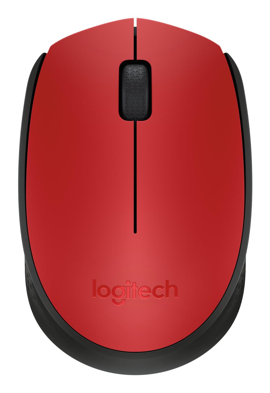 ec970637-403f-4678-b6d3-f0620092742d MOUSE USB OPTICAL WRL M171/RED 910-004641 LOGITECH