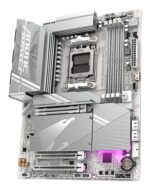 Mainboard GIGABYTE AMD X870E SAM5 ATX Memory DDR5 Memory slots 4 1xPCI-Express 3.0 2x 1xPCI-Express 4.0 4x 1xPCI-Express 5.0 16x 4xM.2 1xHDMI 4xUSB 2.0 6xUSB 3.2 2xUSB-C 1xOptical S/PDIF 1xRJ45 2xAudio port X870AELITEWF7ICE1.1