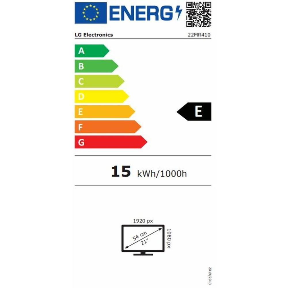 ed17310c-edef-4a5b-91ab-acf82ce43460 LCD Monitor LG 22MR410-B 21.45" Panel VA 1920x1080 16:9 100Hz 5 ms Tilt Colour Black 22MR410-B