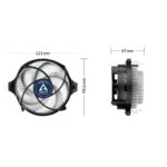 CPU COOLER SAM5/SAM4/ALPINE 23 ACALP00035A ARCTIC