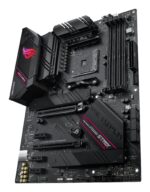 Mainboard ASUS AMD B550 SAM4 ATX 3xPCI-Express 3.0 1x 1xPCI-Express 3.0 16x 2xM.2 1xPCI-Express 4.0 16x Memory DDR4 Memory slots 4 1xHDMI 1xDisplayPort 2xUSB 2.0 1xUSB type C 5xUSB 3.2 1xOptical S/PDIF 1xRJ45 5xAudio port ROGSTRIXB550-FGAMING