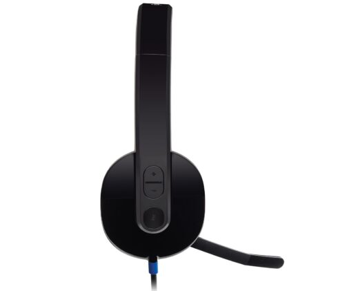 Ausinės Logitech H540 su USB jungtimi ir integruotu mikrofonu