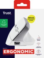MOUSE USB OPTICAL WRL BAYO II/ERGO WHT 25398 TRUST