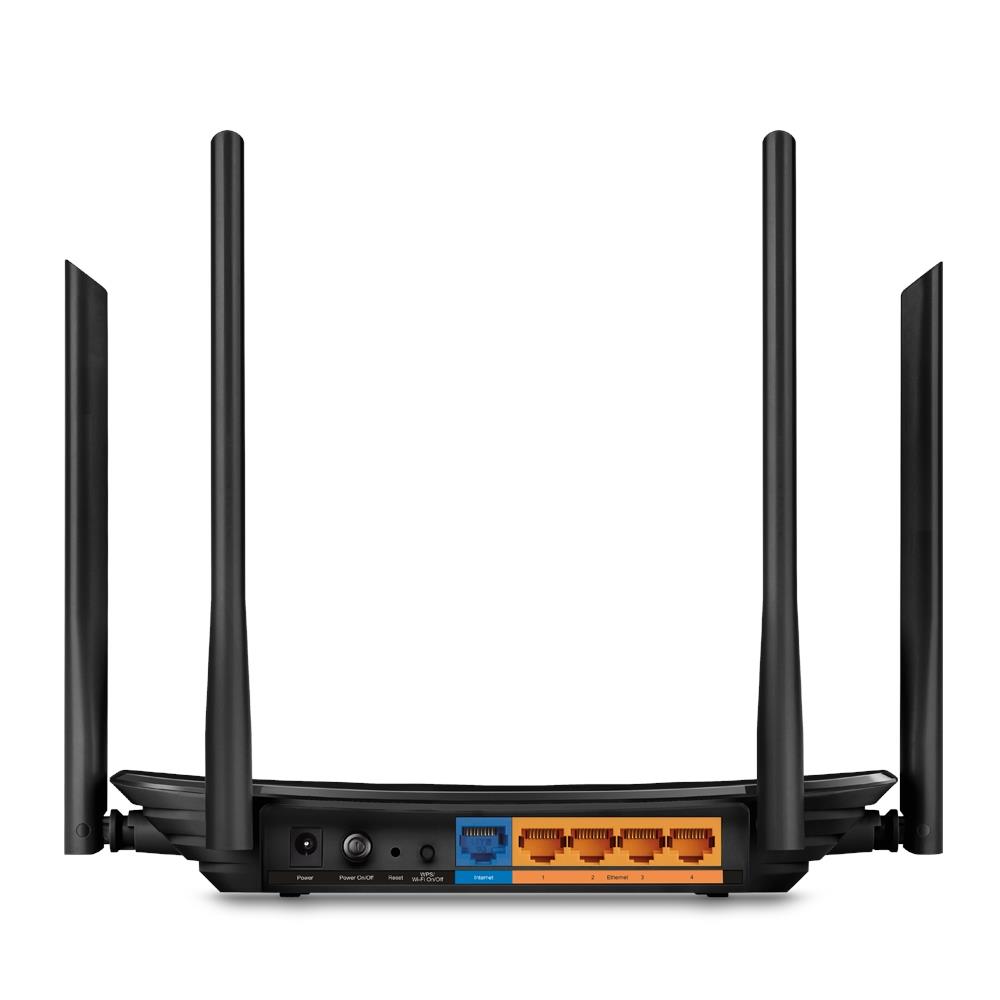 ede073a1-8cca-4fa8-87eb-2a7a04b7d95b Wireless Router TP-LINK Wireless Router 1200 Mbps IEEE 802.11a IEEE 802.11 b/g IEEE 802.11n IEEE 802.11ac 4x10/100/1000M LAN WAN ports 1 Number of antennas 5 ARCHERA6