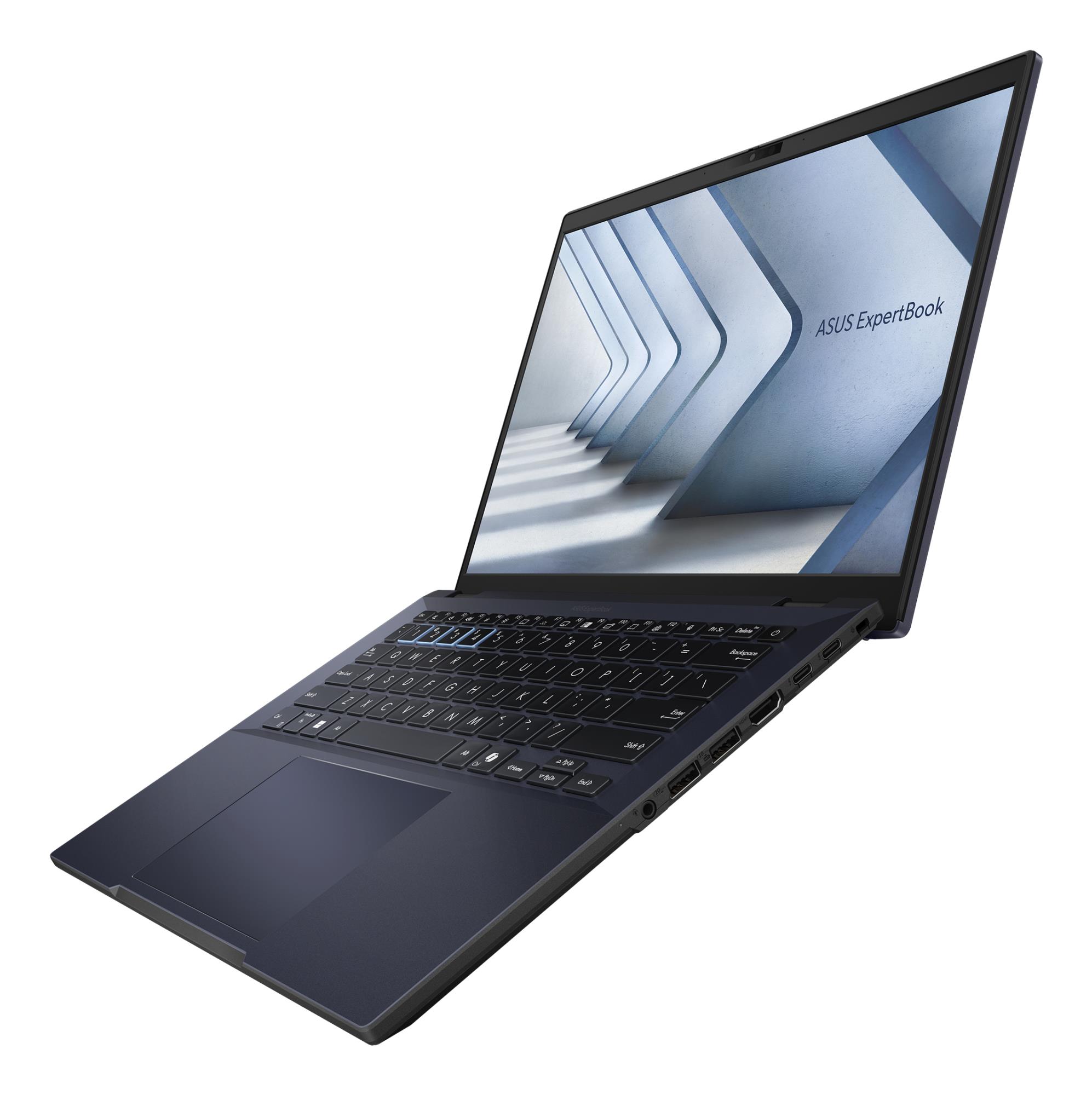 ee4b23bd-4607-45ca-92fc-6702e2e49e62 Notebook ASUS ExpertBook B3404CMA-QN1624X CPU Core Ultra u5-125H 1200 MHz 14" 2560x1600 RAM 16GB DDR5 SSD 512GB Intel Graphics Integrated ENG Windows 11 Pro Black 1.57 kg 90NX0711-M01Y70
