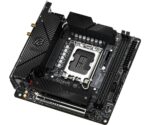 Mainboard ASROCK Intel B760 Express LGA1700 Mini-ITX Memory DDR5 Memory slots 2 1xPCI-Express 5.0 16x 3xM.2 1xHDMI 1xDisplayPort 5xUSB 3.2 1xUSB-C 1xOptical S/PDIF 1xRJ45 2xAudio port B760ILIGHTNINGWIFI