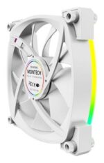 CASE FAN 120MM/RX120 PWM WHITE MONTECH