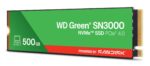 SSD WESTERN DIGITAL Green 500GB M.2 PCIe Gen4 NVMe Write speed 4100 MBytes/sec Read speed 5000 MBytes/sec 2.3mm TBW 100 TB WDS500G4G0E