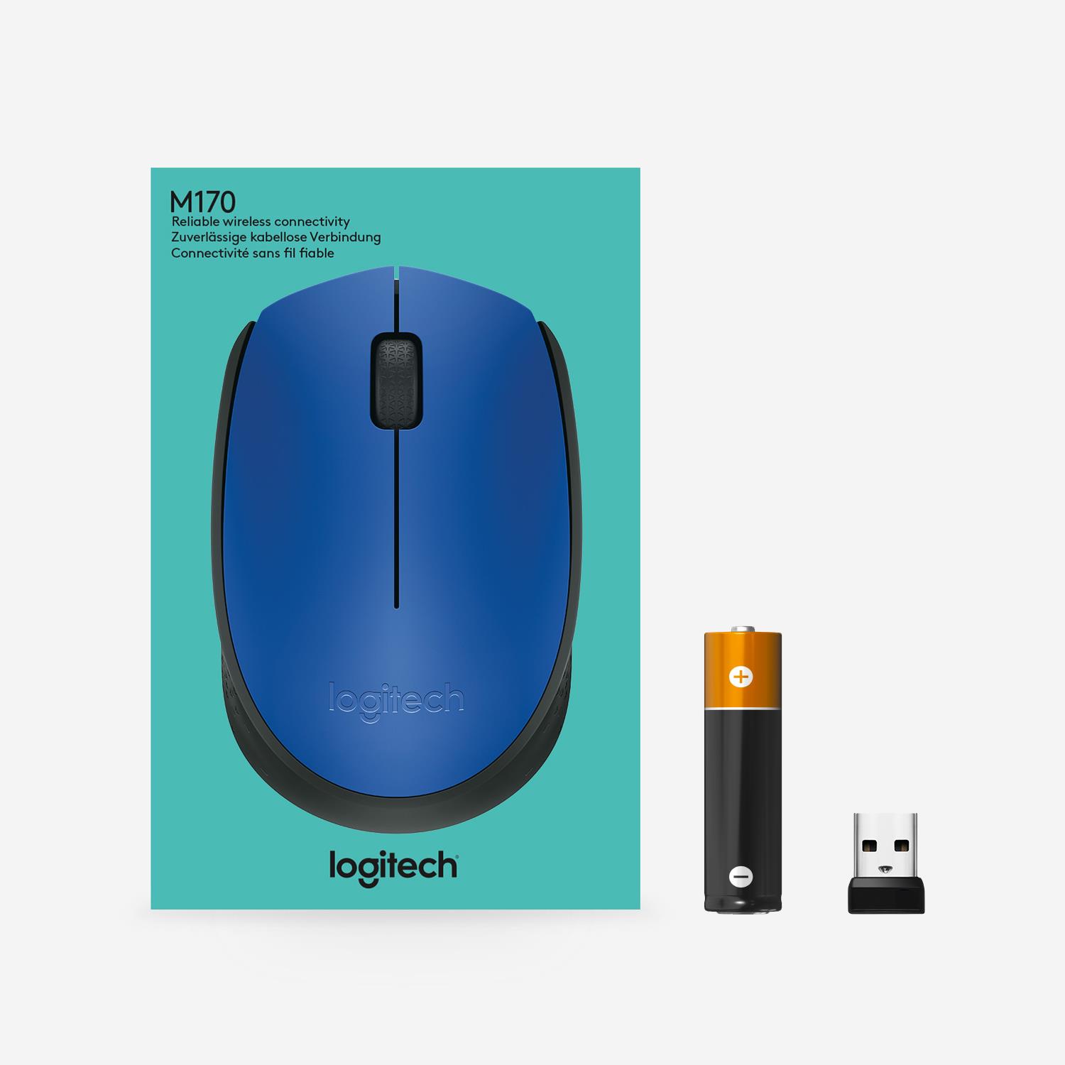 f247c91c-7f3c-44cb-9e99-f1241126cb67 MOUSE USB OPTICAL WRL M171/BLUE 910-004640 LOGITECH
