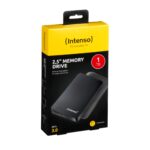 External HDD INTENSO 6023560 1TB USB 3.0 Colour Black 6023560