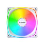 CASE FAN 120MM/AX120 PRO WHITE 3 IN 1 MONTECH