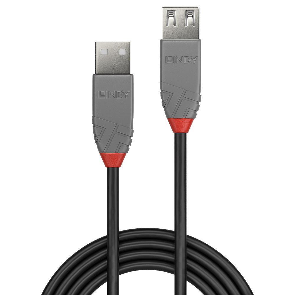 f32079e6-8647-472d-8cf2-28d89f7075bf CABLE USB2 TYPE A 1M/ANTHRA 36702 LINDY